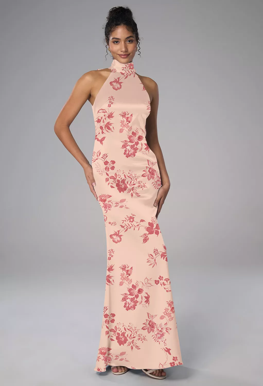 AW Elliot Pink Cherry Blossom  Black Tie Wedding Guest Dresses